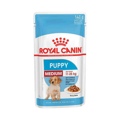 Picture of Royal Canin Medium puppy pouch 10 հատ x 140գ