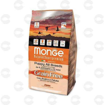 Picture of Monge Grain Free բադի մսով և կարտոֆիլով չոր կեր ձագերի համար (15 կգ)