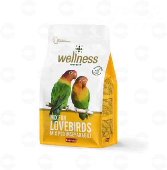 Picture of WELLNESS LOVEBIRDS Կեր անբաժան թութակների համար 850գր