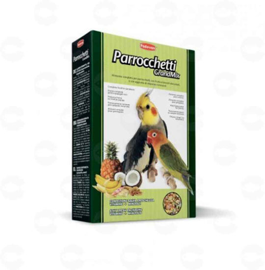 Picture of GRANDMIX PARROCCHETTI Կեր միջին թութակների համար 850գր