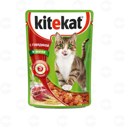 Picture of Kitekat կեր տավար ժելեով 85գ