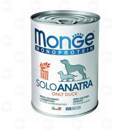 Picture of Կեր շների համար պահածո Monge Monoprotein (բադ)