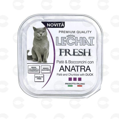 Picture of Պաշտետ կատուների համար՝ Lechat Fresh, բադ, 100գ