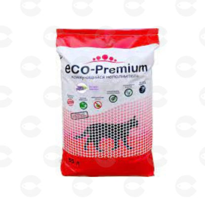 Picture of Eco-Premium լցանյութ՝ գնդվող, փայտե հիմքով, լավանդայի հոտով, 55 լ