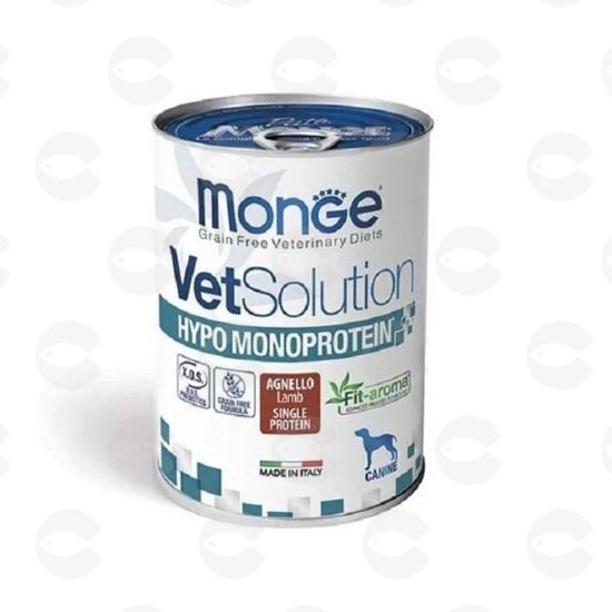 Picture of Պահածո շների համար՝ Monge Vet Hypo Monoprotein, գառ, 400գ