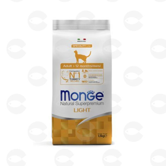 Picture of Կեր կատուների համար՝ MONGE Monoprotein հնդկահավ, 1.5 կգ