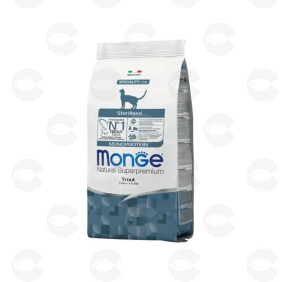 Picture of Կեր կատուների համար՝ MONGE STERILISED, Monoprotein իշխան, 1.5 կգ