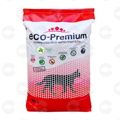 Picture of Eco-Premium, գնդվող, փայտե հիմքով, ալոէ վեռայի հոտով, 55 լ