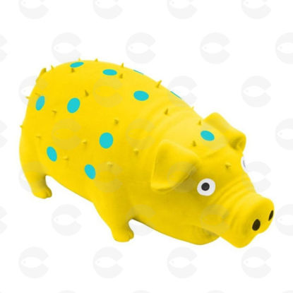 Picture of Nunbell pet toy yellow pig
