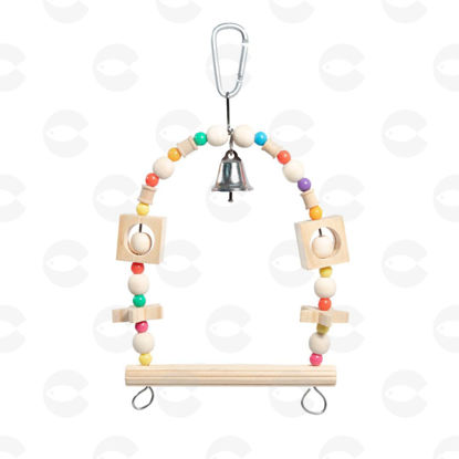 Picture of Triol Toy Swing թռչունների համար զանգով, 220/270 x 150 մմ