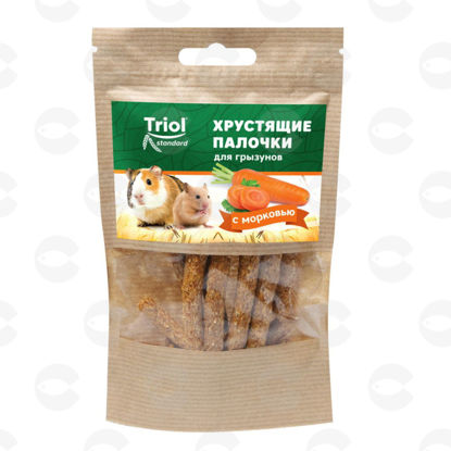 Picture of Triol Standard Treat խրթխրթան ձողիկներ կրծողների համար գազարով, 30գ