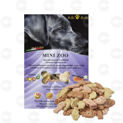 Picture of Mini Zoo, վանիլի էքստրակտով թխուկներ շների համար, 300 գ