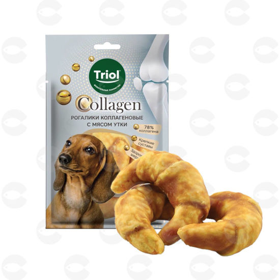 Picture of Triol Collagen Խորտիկ կոլագենային ռուլետներ բադի մսով, 90 գ