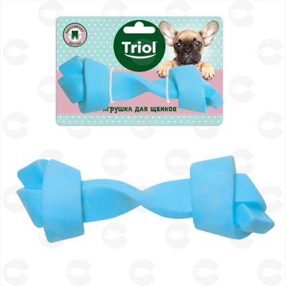 Picture of Triol PUPPY խաղալիք ձագուկների համար թերմոպլաստիկ ռետինից "Հանգույցավոր ոսկոր"