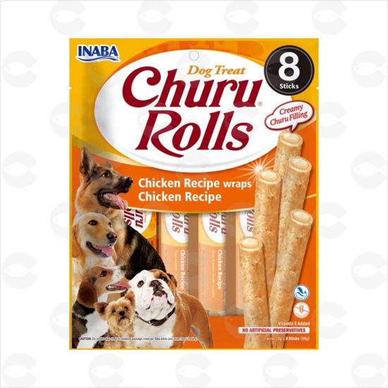 Picture of Churu Rolls, հավով լցոնված ձողիկներ շների համար