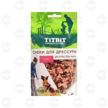 Picture of TiTBiT Սնեկներ շների մարզումների համար համար բադի մսով, 100 գ Տ236