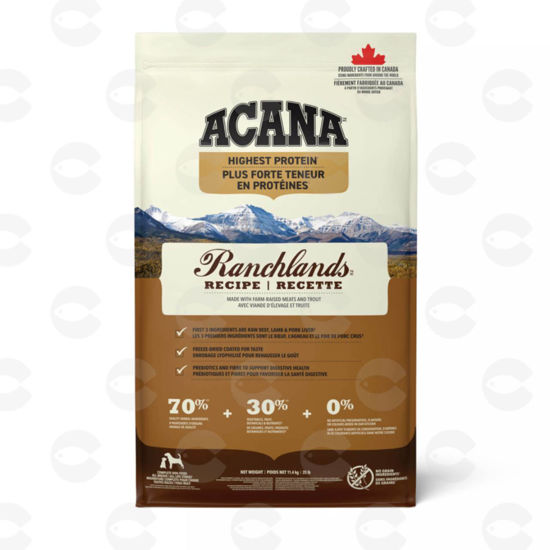 Picture of Կեր շների` ACANA RANCHLANDS 11.4 կգ