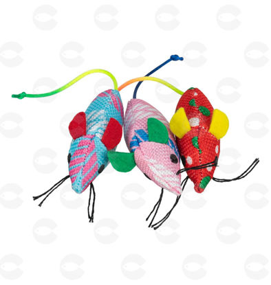 Picture of Trixie, գունավոր մկներ կատուների համար 7 սմ