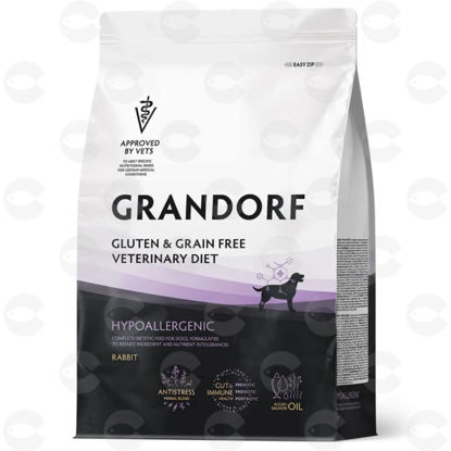 Picture of Grandorf Vet Dog Hypoallergenic չոր կեր նապաստակի մսով՝ ալերգիայի հակված շների համար, 1 կգ