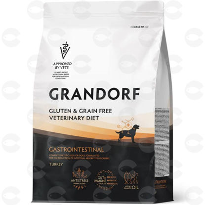 Picture of Grandorf Vet Dog Gastrointestinal չոր կեր հնդկահավով՝ շների մարսողական համակարգի խանգարումների դեպքում, 1 կգ