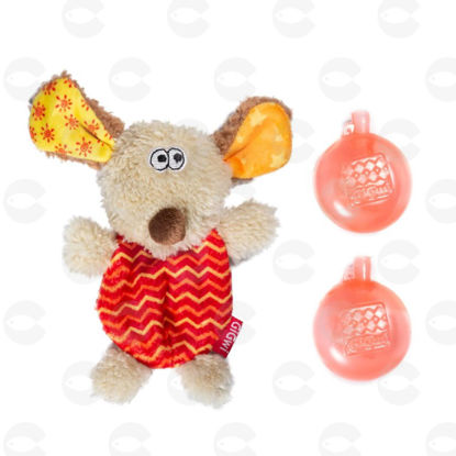 Picture of Gigwi PLUSH FRIENDZ Փափուկ խաղալիք շան ձագուկ փոխարինվող փշփշաններով, 13 սմ