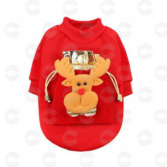 Picture of Հագուստ շների համար ամանորյա , գրպանով S