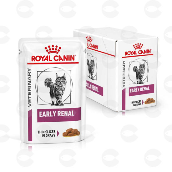 Picture of Royal Canin Early Renal (pouch) — թաց դիետիկ կեր կատուների համար 1 հատ 85գ