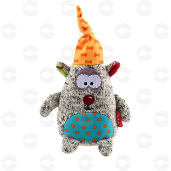 Picture of Gigwi PLUSH FRIENDZ շան խաղալիք «Արջ»՝ ճռճռանով, 10 սմ