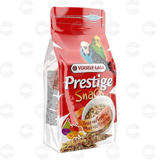 Picture of Կեր խոշոր թութակների համար՝ մրգային, վիտամինացված, PRESTIGE SNACK
