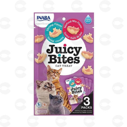 Picture of Juicy Bites, ծովախեցգետնով և ծովամթերքով արգանակով հյուրասիրություն կատուների համար