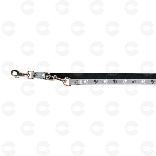 Picture of Լույսը արտացոլող ձգափոկ՝ կարգավորվող, XS–S, 2մ/15մմ, սև/մոխրագույն