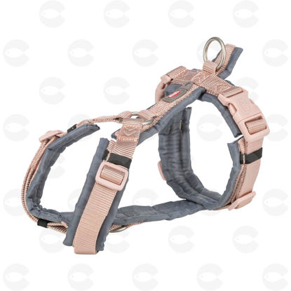 Picture of Premium Trekking լանջափոկ (շլեյկա) շների համար, վարդագույն-blush/մոխրագույն, S–M