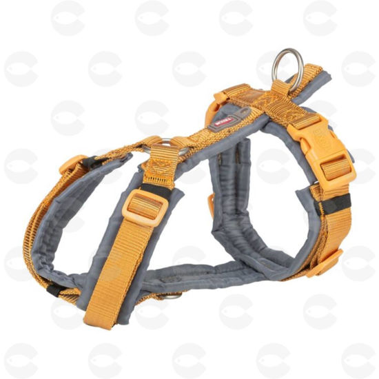 Picture of Premium Trekking լանջափոկ (շլեյկա) շների համար, կարրի / մոխրագույն, L