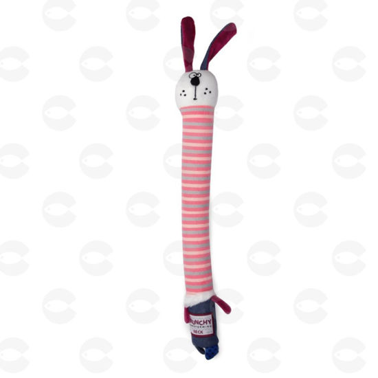 Picture of Gigwi CRUNCHY NECK Նապաստակ խաղալիք խրթխրթացող պարանոցով և ճռռացողով շների համար, 28 սմ