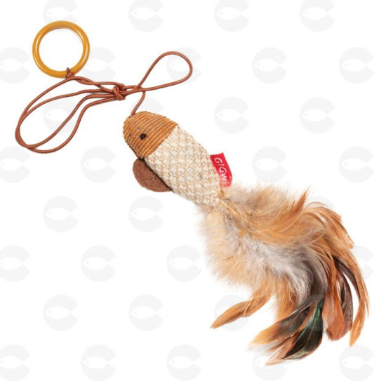 Picture of Gigwi FEATHER TEASER խաղալիք՝ կատուների համար «Ձկնիկ», 7 սմ