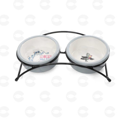 Picture of Triol «Սոյուզմուլտֆիլմ» կերամիկական կրկնակի աման կահավորված «Մատրոսկին և Գալչոնոկ», 2 × 0.25 լ