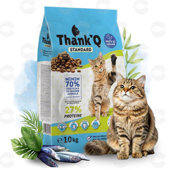 Picture of Կեր կատվի THANK Q ձկան մսով 10 կգ