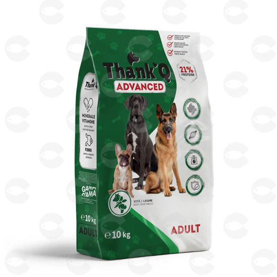Picture of Շների կեր THANK Q ADVANCED տավարի մսով, 10 կգ
