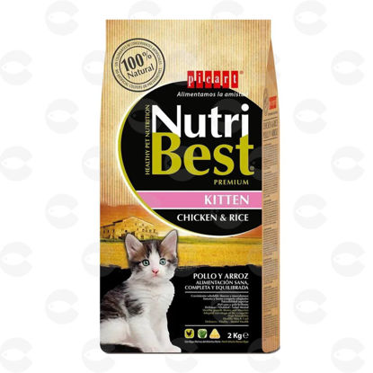 Picture of Picart Nutribest Kitten Chicken & Rice 8 կգ