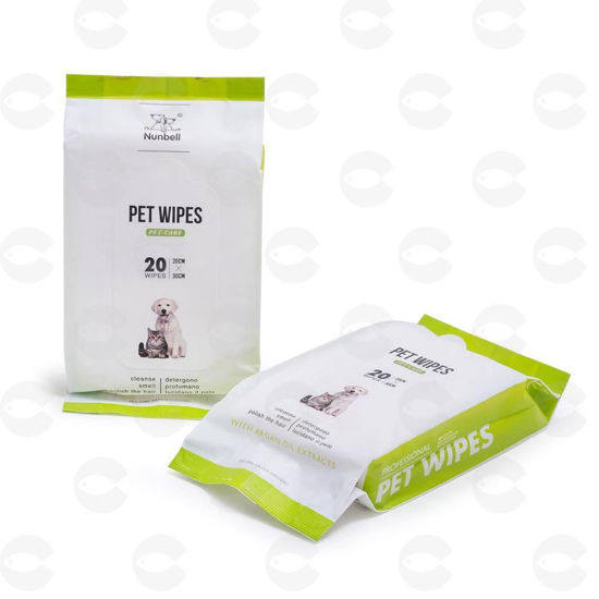 Picture of «Nunbell » թաց հիգիենիկ անձեռոցիկ շների և կատուների համար