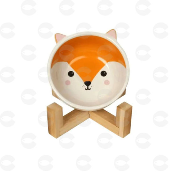 Picture of Կերաման «աղվես» (Bowl: 13.5×5.5 սմ, Rack: 17×5.5 սմ)