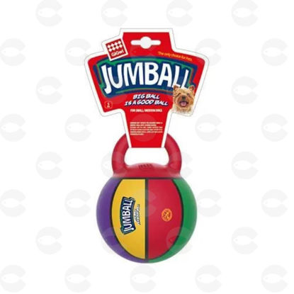 Picture of Բասկետբոլի գնդակ JUMBALL՝ ռետինե բռնակով S/M8493 (20×14×14 սմ)