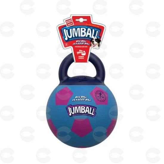 Picture of Ֆուտբոլի գնդակ JUMBALL՝ ռետինե բռնակով GIGWI6337 (27×20×20 սմ)