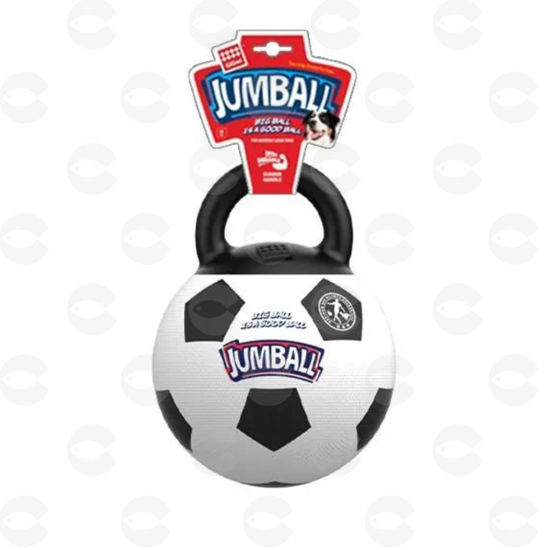 Picture of Ֆուտբոլի գնդակ JUMBALL՝ ռետինե բռնակով L GIGWI6332 (27×20×20 սմ)
