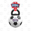 Picture of Ֆուտբոլի գնդակ JUMBALL՝ ռետինե բռնակով L GIGWI6332 (27×20×20 սմ)