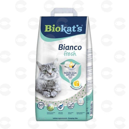Picture of Biokats Bianco Fresh բենտոնիտային լցանյութ կատվի զուգարանի համար — 5 կգ