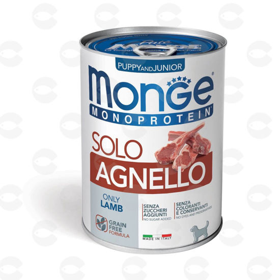 Picture of Պաշտետ-պահածո շների ձագերի համար MONGE Monoprotein գառ, 400գ